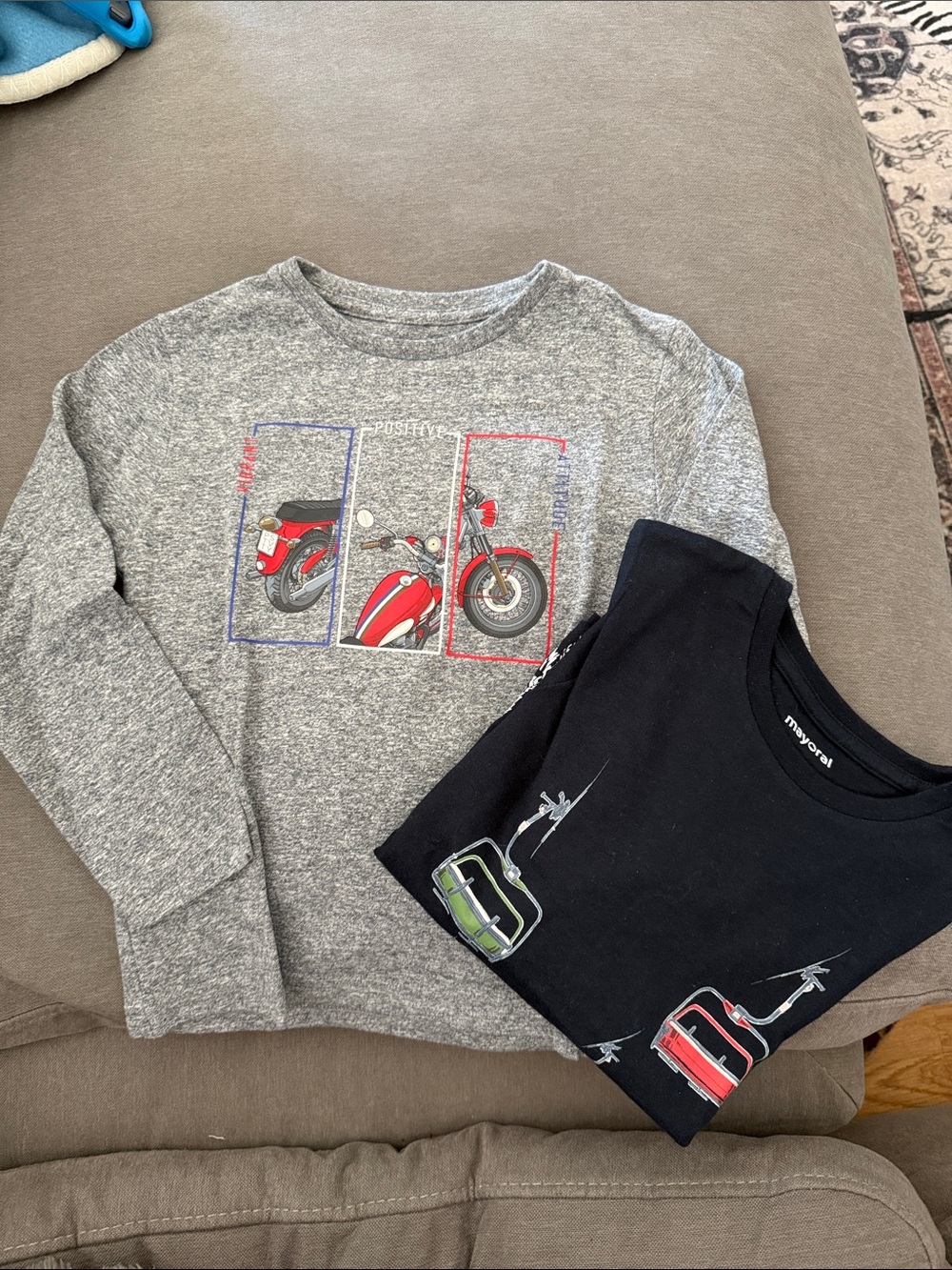 Mayoral Boys size 4 Long Sleeve Shirt Set